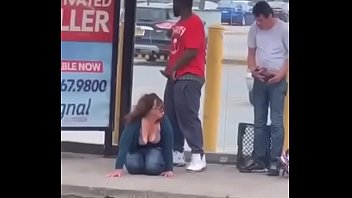 Girl fucking on the street