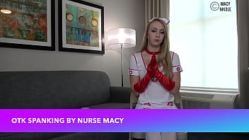 OTK Spanking By Nurse Macy