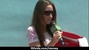 Stunning Euro Teen Gets Talked In To Giving A Blowjob For Cash 20
