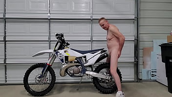 Kevin Yardley loves to fuck his new dirt bike everyday