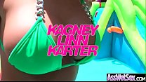 Hardcore Anal Sex With Big Butt Oiled Up Sluty Girl (Kagney Linn Karter) video-18